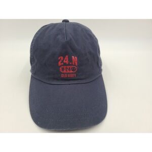 Youth Old Navy N-24 Baseball Adjustable Hat Cap Child Kids Boys Girls Blue Red